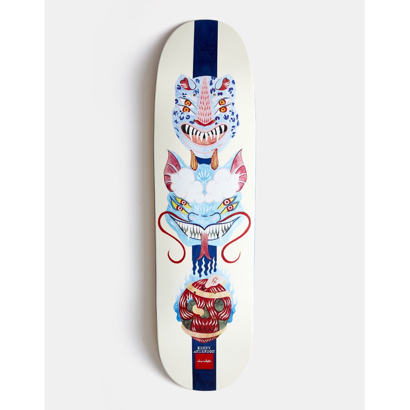 Chocolate Anderson Dog Perfume Mask ‘SKIDUL’ G042 Skateboard Deck – 8.5″
