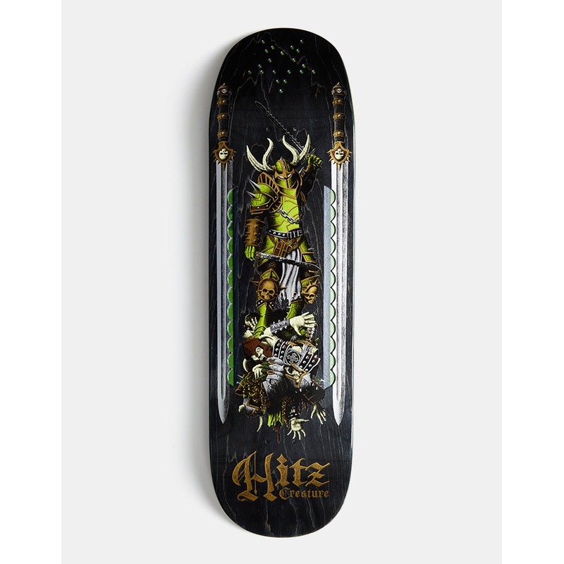Creature Hitz Serrator Skateboard Deck – 9″