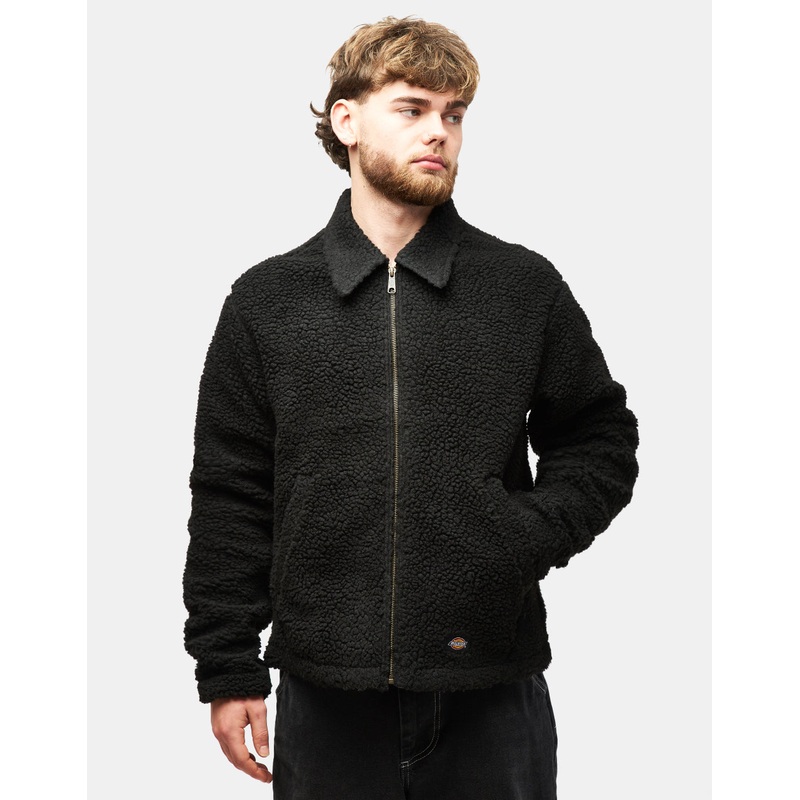 Dickies High Pile Eisenhower Jacket – Black