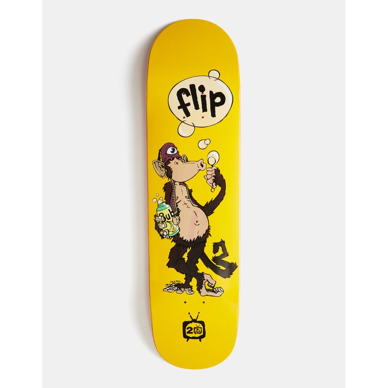 Flip Team Bubbles Really Sorry 20th Anniversary Skateboard Deck – 8.25″