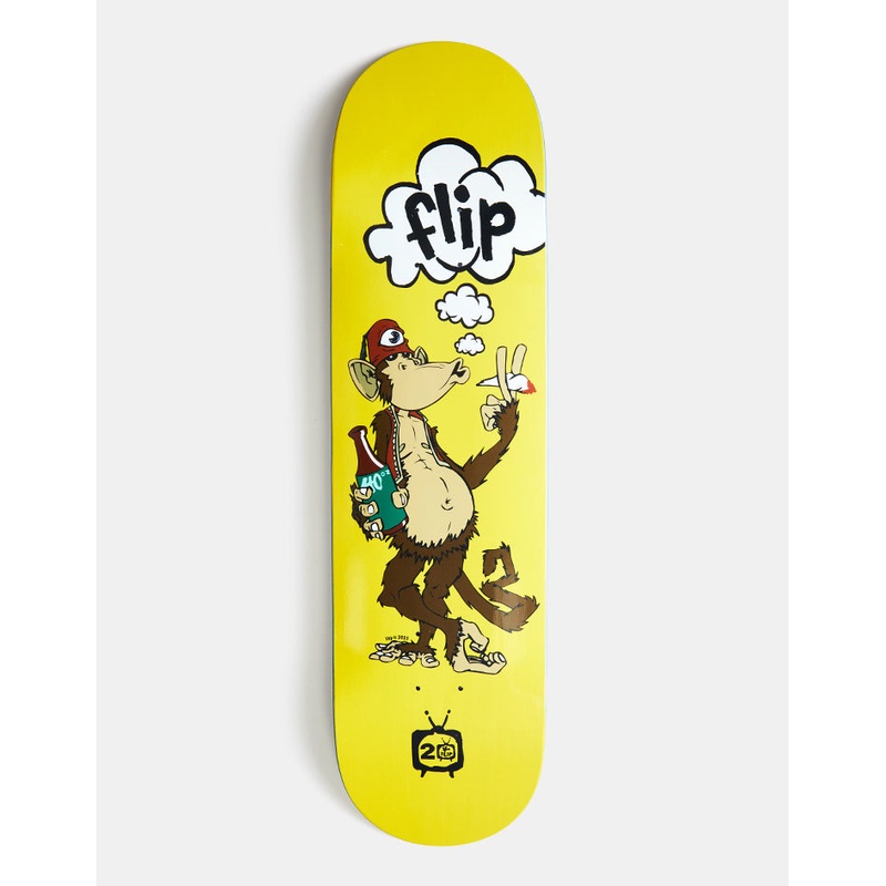 Flip Team Troubles Really Sorry 20th Anniversary Skateboard Deck – 8.4″