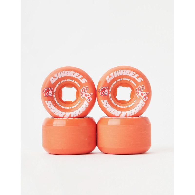 OJ Double Duro 99a/95a Skateboard Wheels – 56mm