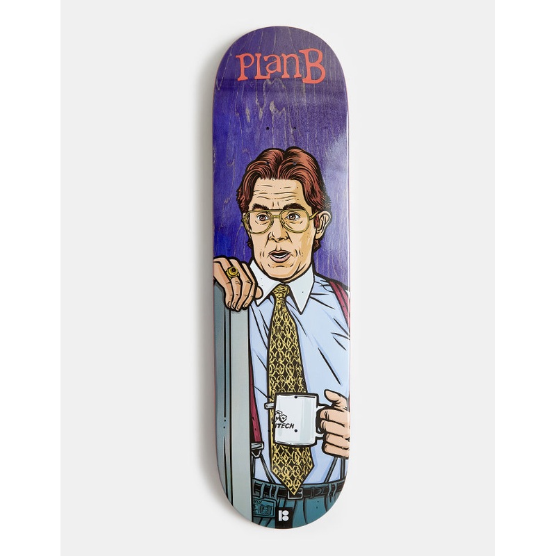 Plan B Boss ‘Office Space’ Skateboard Deck – 8.5″