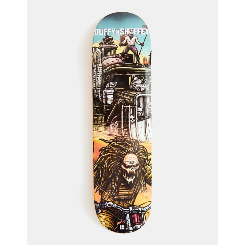 Plan B Duffy x Sheffey Supercharged ‘Mad Max’ Skateboard Deck – 8.25″