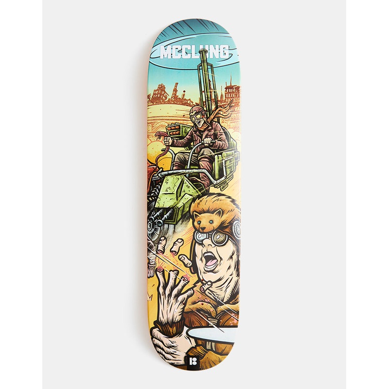 Plan B McClung Supercharged ‘Mad Max’ Skateboard Deck – 8.25″