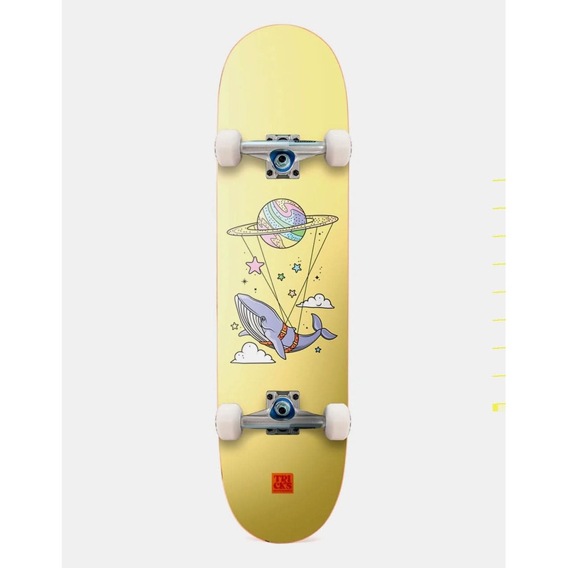 Tricks Sea Galaxy Mid Complete Skateboard – 7.5″ x 28.3″