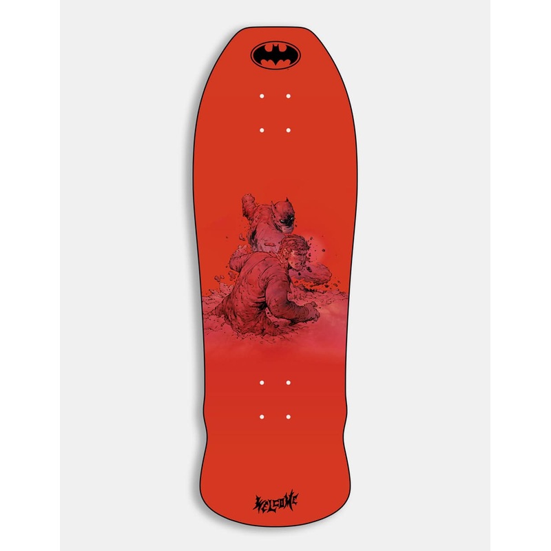 Welcome x Batman Knockout on Early Grab Skateboard Deck – 10″