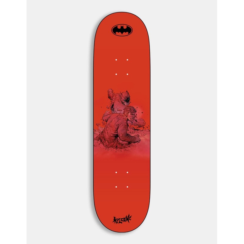 Welcome x Batman Knockout Skateboard Deck – 8.25″