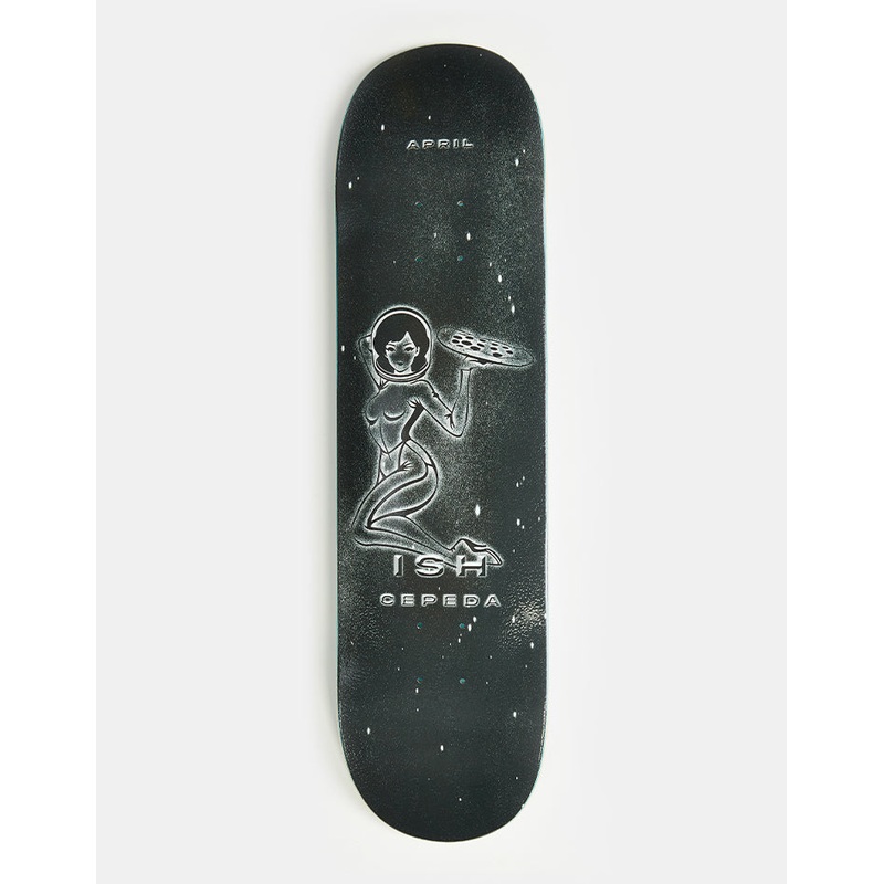 April Ish Cepeda ‘Out There’ Skateboard Deck – 8.25″