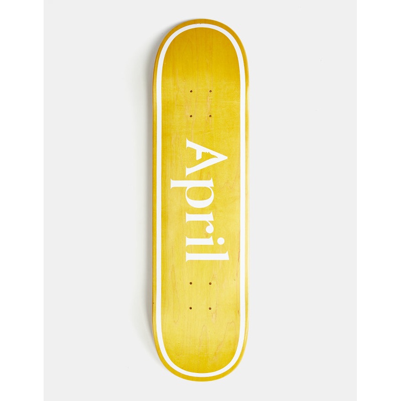 April OG Logo Skateboard Deck