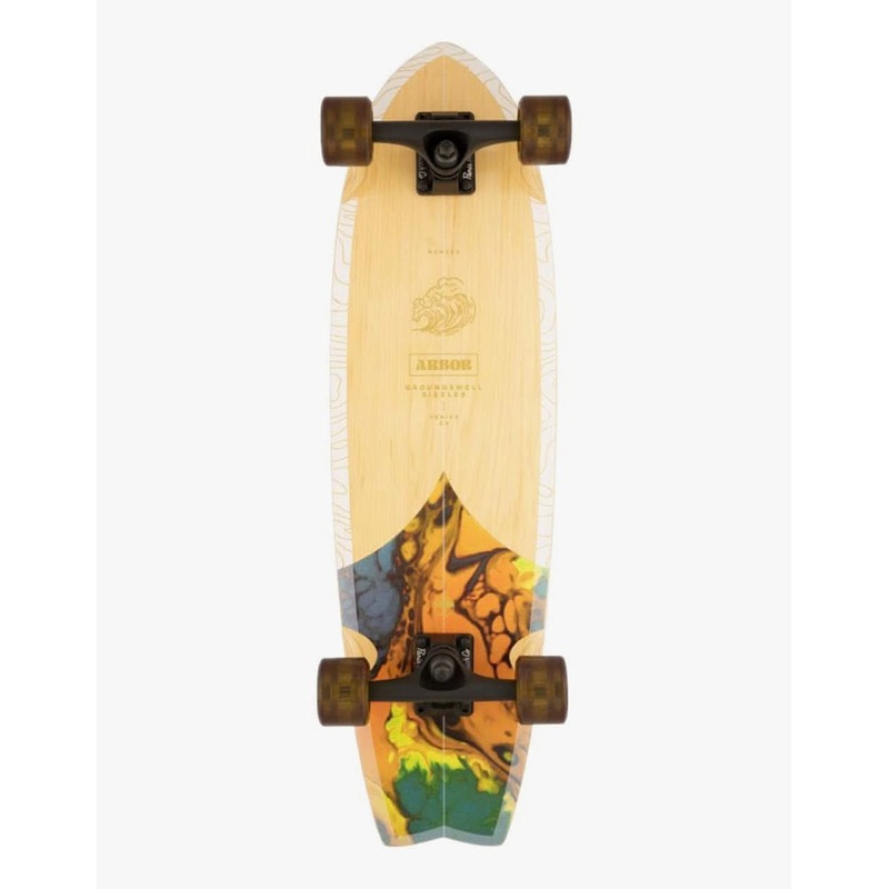 Arbor Groundswell Sizzler Skateboard Cruiser – 8.625″ x 30.5″