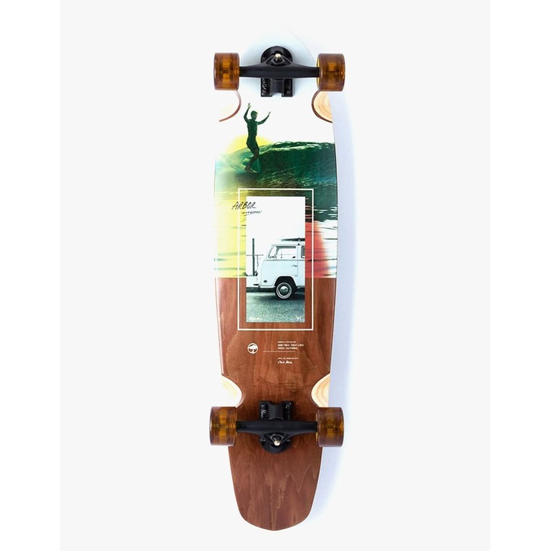 Arbor Photo Mission Single Kick Longboard – 35″ x 8.625″