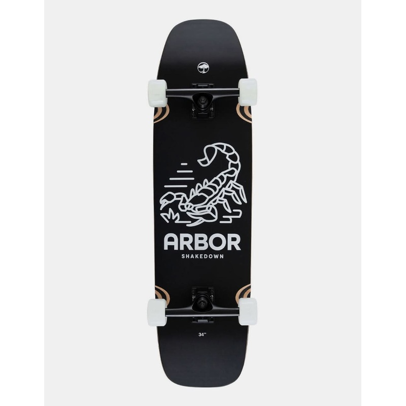 Arbor Scorpion Shakedown 34 Cruiser Skateboard – 9″ x 34″