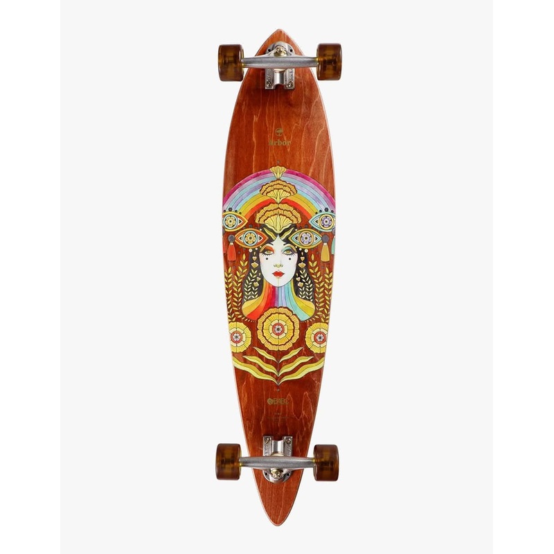 Arbor x B4BC Solstice Fish Pintail Longboard – 37″x 8.5″