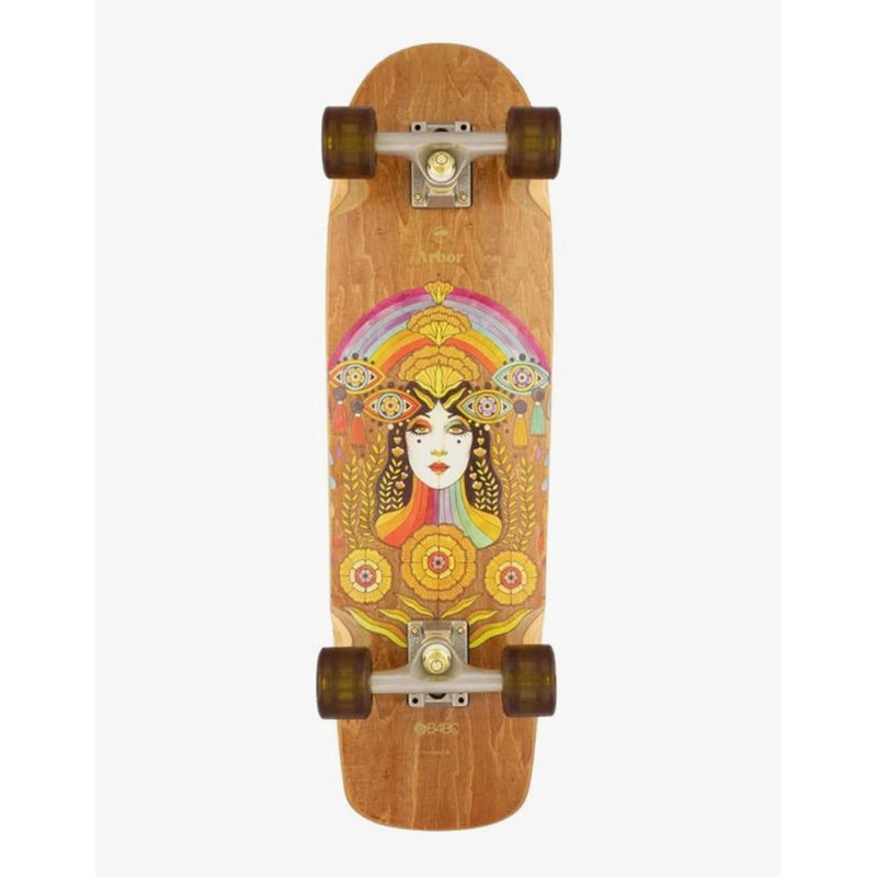 Arbor x B4BC Solstice Pilsner Skateboard Cruiser – 8.25″ x 28.75″