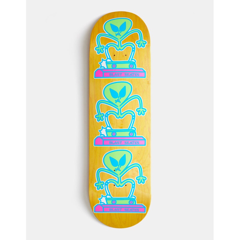 Blast Skates Alien Curb Club Skateboard Deck – 9″