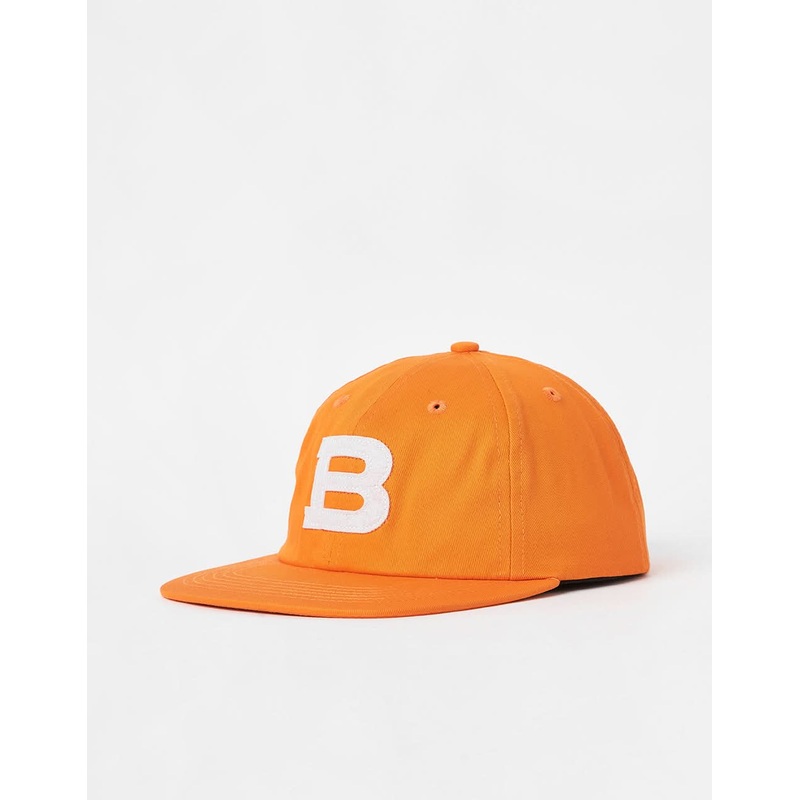 Blast Skates Felt ‘B’ 6 Panel Cap – Orange