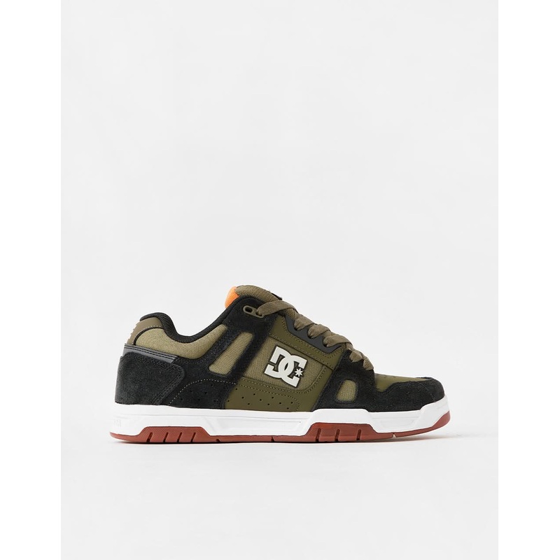 DC Stag Skate Shoes – Army/Olive