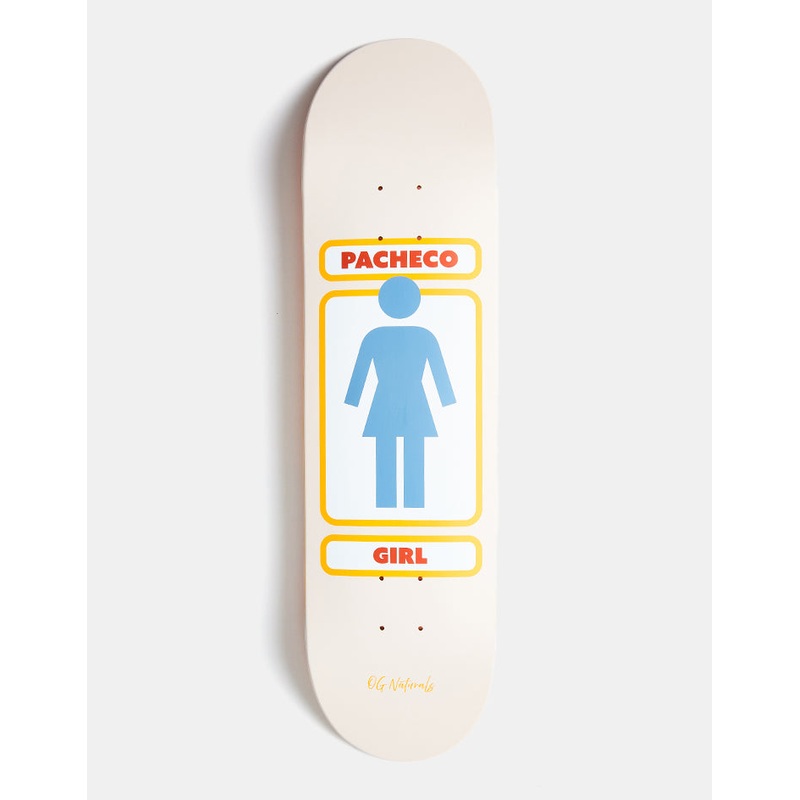 Girl Pacheco ’93 Til Naturals G016 Skateboard Deck – 8.375″