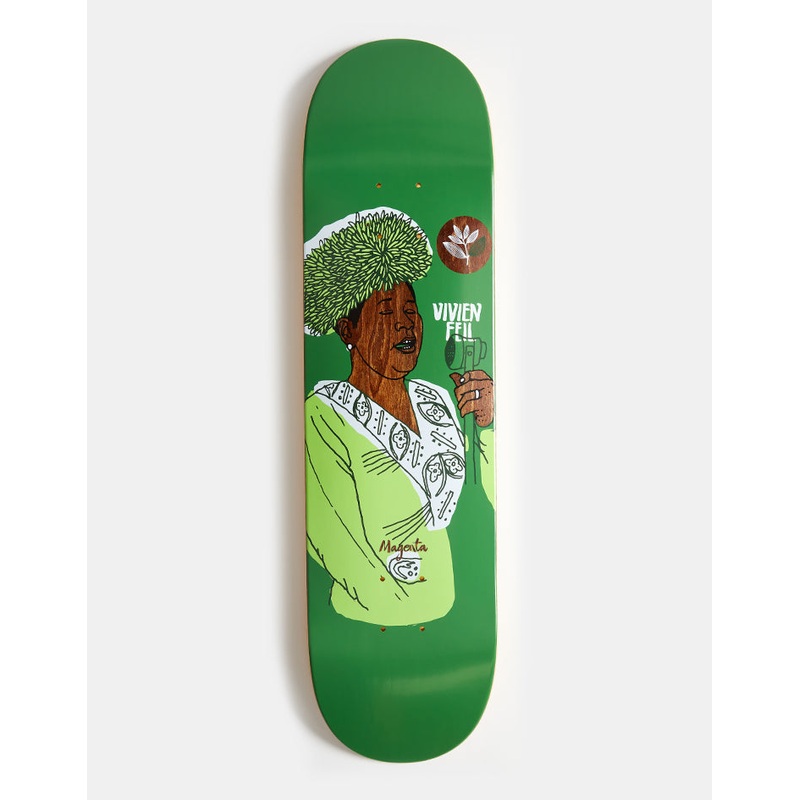 Magenta Feil Free Jazz Skateboard Deck – 8″