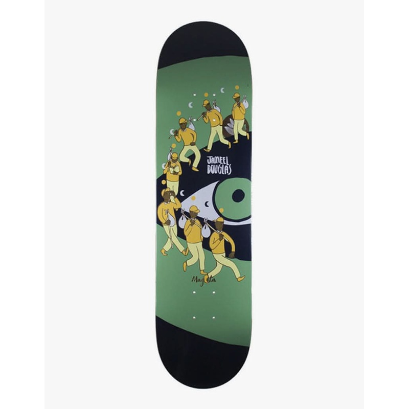 Magenta Jameel Extravision Skateboard Deck
