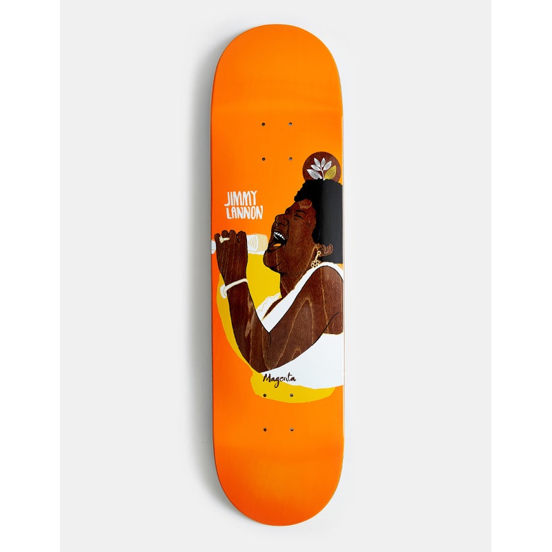 Magenta Lannon Free Jazz Skateboard Deck – 8.125″