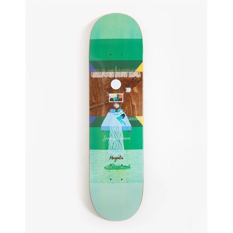 Magenta Lannon Sleep Skateboard Deck