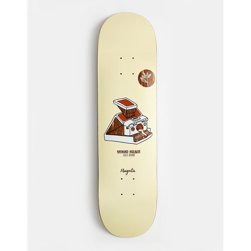 Magenta Molinar Polaroid Guest Skateboard Deck – 8.25″