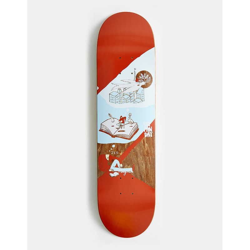 Magenta Soy Extravision Skateboard Deck
