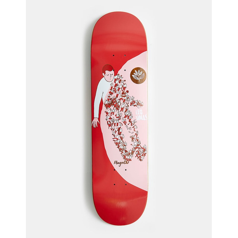 Magenta Valls Extravision Skateboard Deck