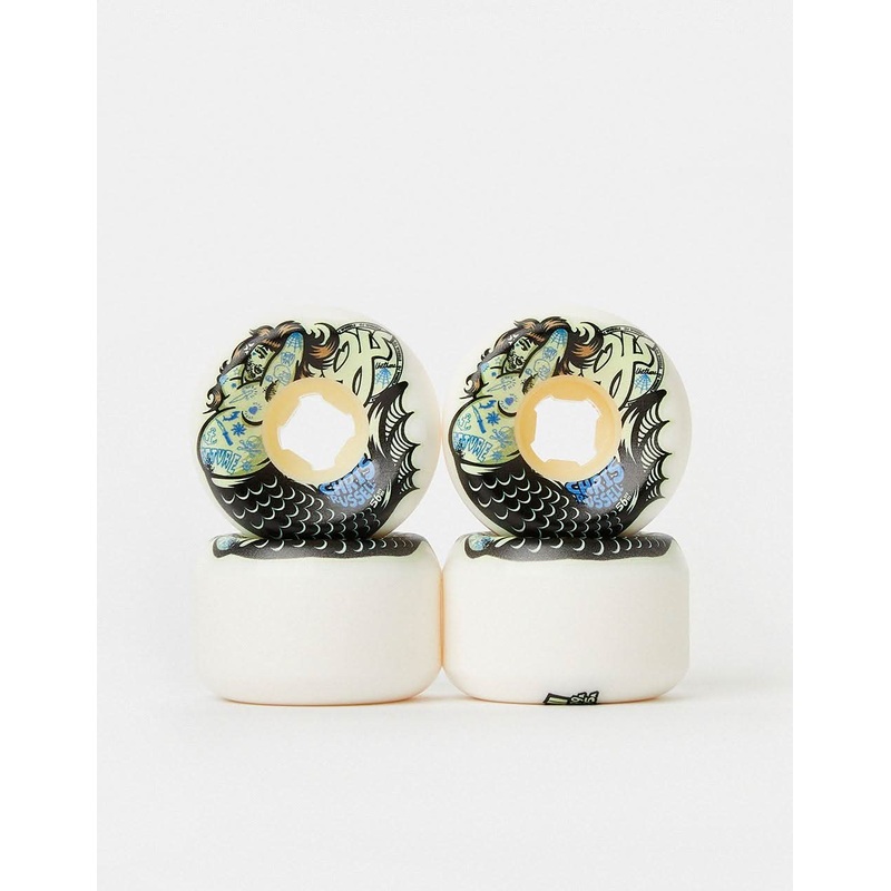 OJ Russell Sexy Mermaid Double Duro 99a/95a Skateboard Wheels – 56mm