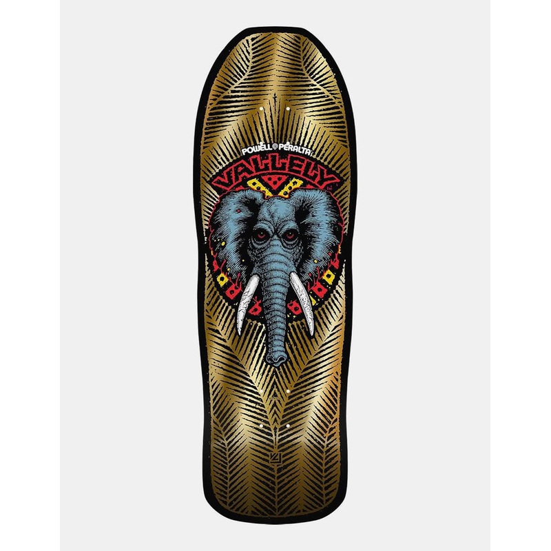 Powell Peralta Vallely Elephant ’10’ Skateboard Deck – 10″
