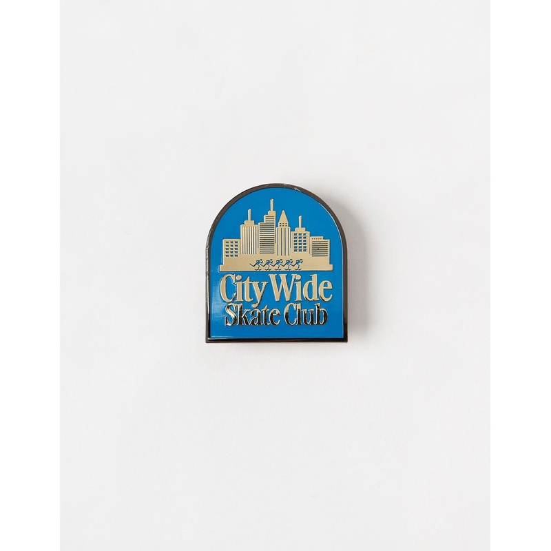 Route One Citywide Skate Pin – Nickel