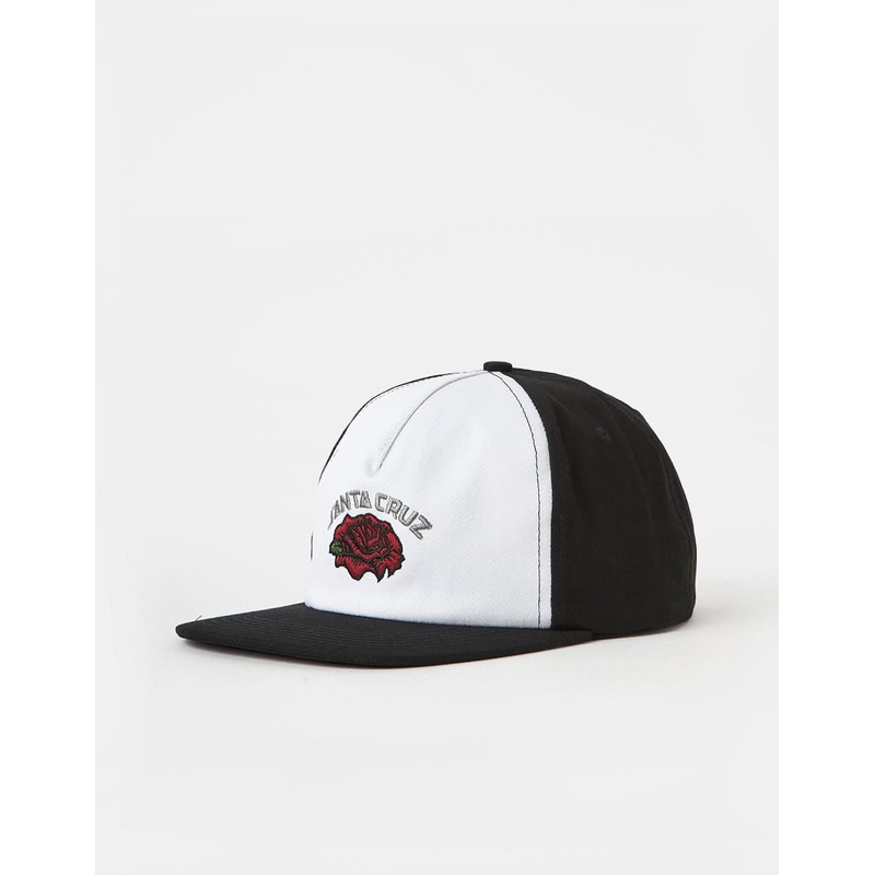 Santa Cruz Dressen Roses Solo Cap – White/Black