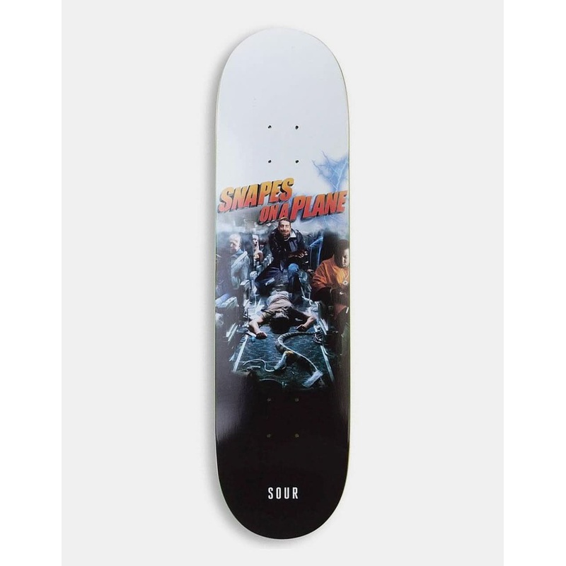 Sour Snapes on a Plane Skateboard Deck – 8.125″