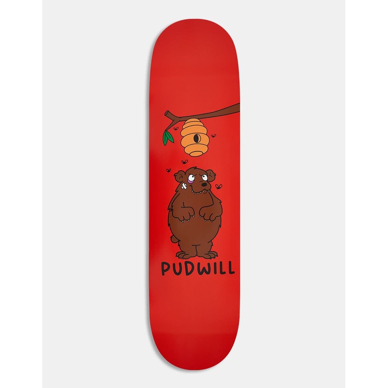 Thank You Pudwill Hungry Bear Skateboard Deck – 8.38″