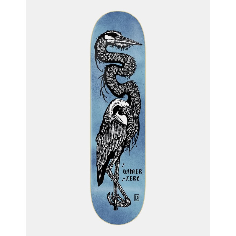 Zero Wimer Heron Skateboard Deck – 8.25″