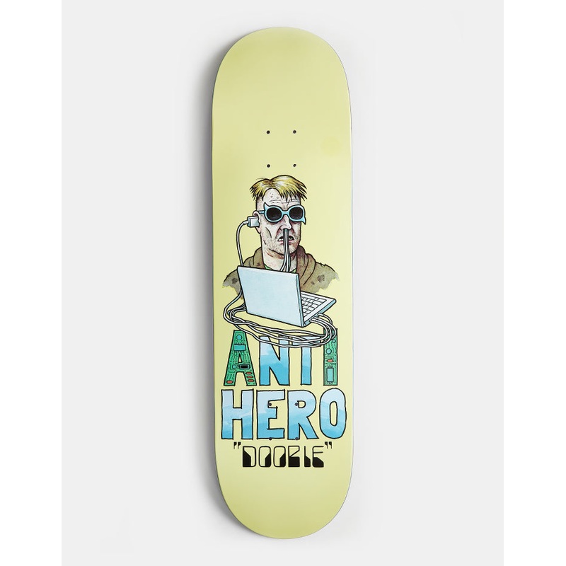 Anti Hero Doobie Anti-Intelligence Skateboard Deck – 8.75″