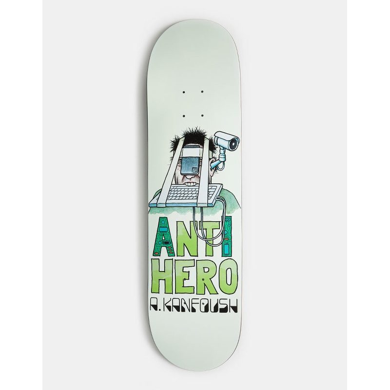 Anti Hero Kanfoush Anti-Intelligence Skateboard Deck – 8.4″