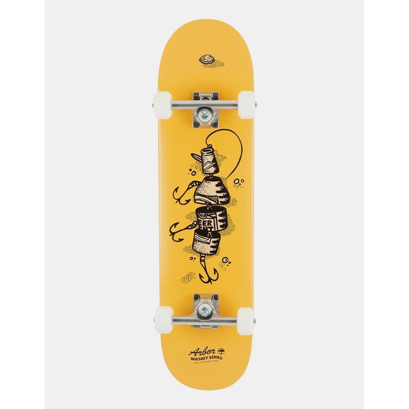 Arbor Whiskey Upcycle Complete Skateboard – 7.75″