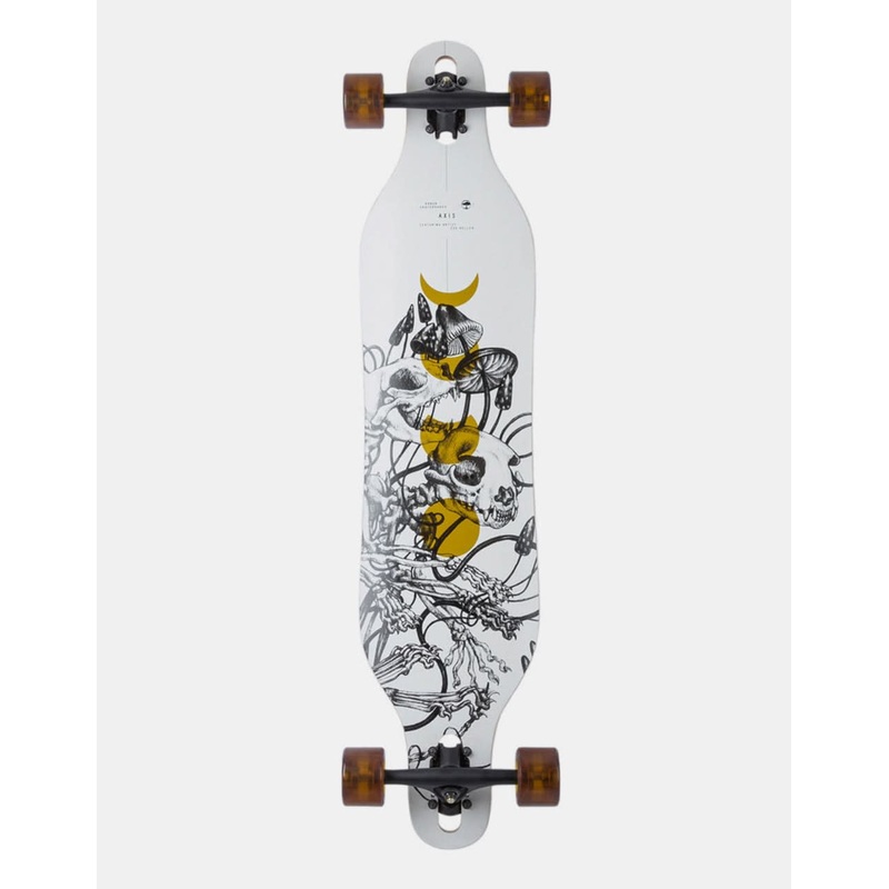Arbor x Zoe Keller Bamboo Axis 40 Drop Through Longboard – 40″ x 8.75″