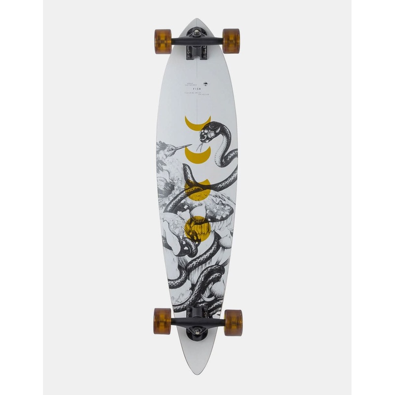 Arbor x Zoe Keller Bamboo Fish Pintail Longboard – 37″ x 8.5″