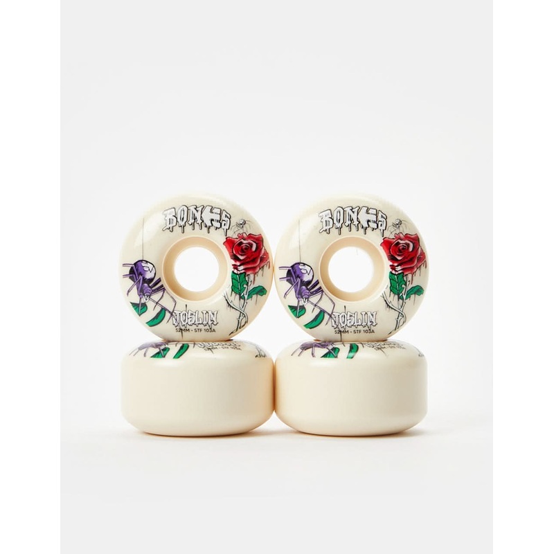Bones x Etnies Joslin STF V1 Standard 103a Skateboard Wheels – 52mm