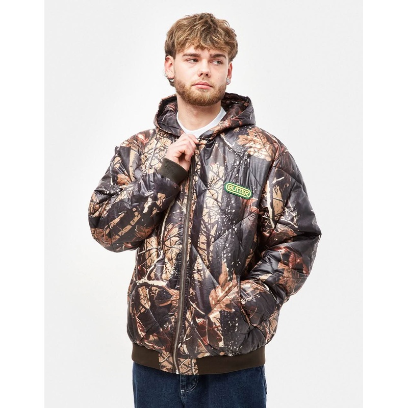 Butter Goods Hooded Work Jacket – Camo