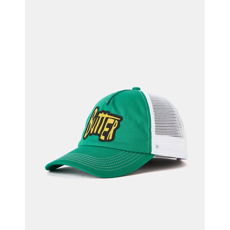 Butter Goods Sketch Trucker Cap – Kelly Green