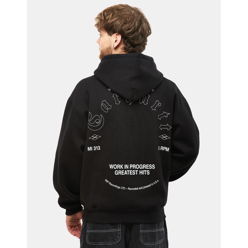Carhartt WIP Greatest Hits Pullover Hoodie – Black/White