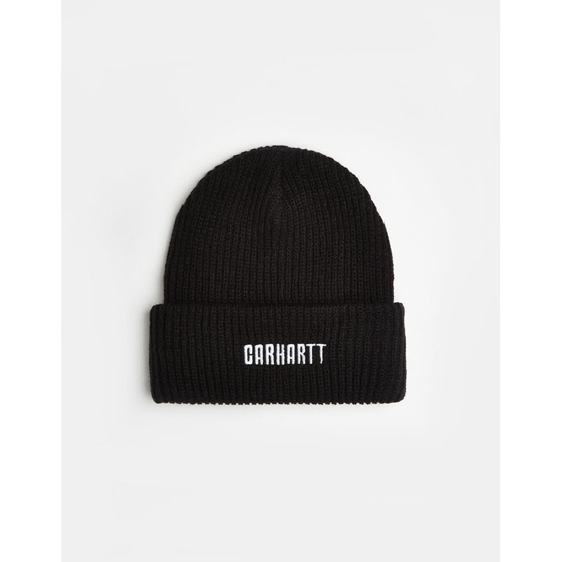 Carhartt WIP Industry Beanie – Black/Wax