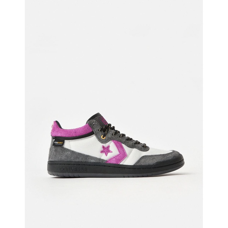 Converse Fastbreak Pro Suede & Cordura Skate Shoes – Dark Matter/Barely Grey