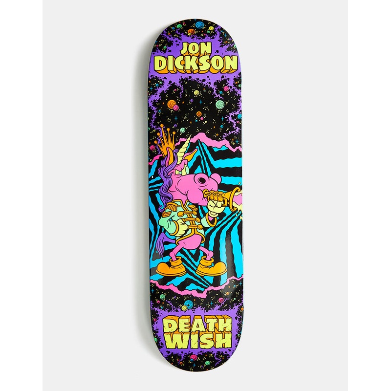 Deathwish Dickson Lords of the Underworld Skateboard Deck – 8.38″