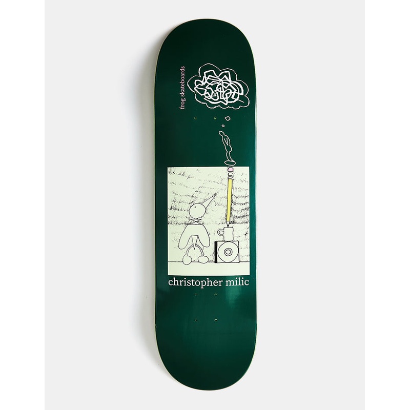 Frog Milic Creative Block Skateboard Deck – 8.6″